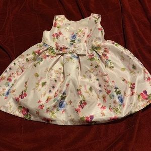 Baby Girl pink floral dress
